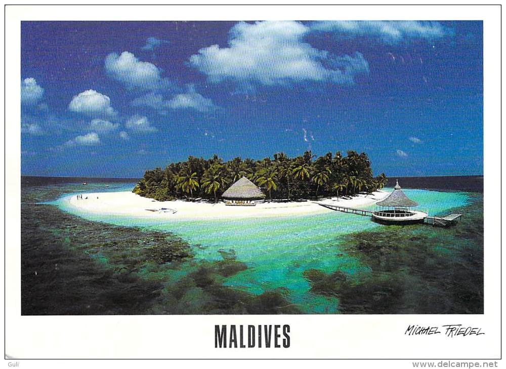 Asie > MALDIVES Ihuru Island D'après Photo Michael Friedel  (Editions: Michael Friedel BOOK MALDIVES N°23/1  *PRIX FIXE - Maldives