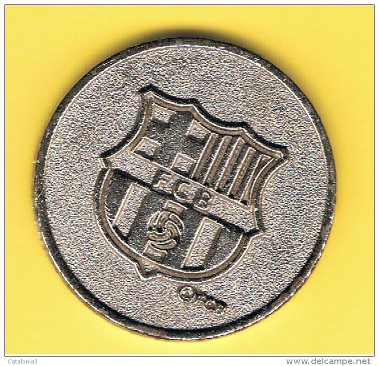 FICHAS - MEDALLAS // Token - Medal ~~  Futbol Club Barcelona # Loteria De Catalunya 30 Mm - Profesionales/De Sociedad