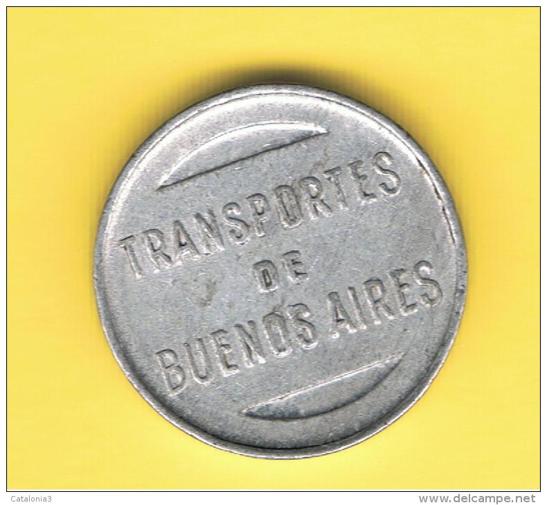 FICHAS - MEDALLAS // Token - Medal ~~  Transportes De Buenos Aires - Metro ARGENTINA - Profesionales/De Sociedad