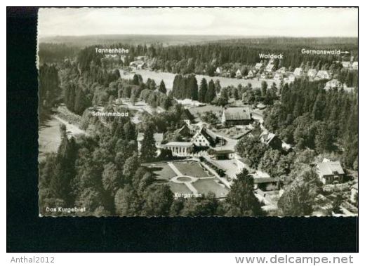 Villingen Baden Flugzeugaufnahme Mit Wohnhäuser Kurgebiet Sw 11.7.1964 - Villingen - Schwenningen