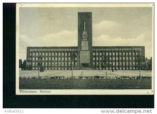 Wilhelmshaven Rathaus Kleinformat Sw 30.12.1957 - Wilhelmshaven