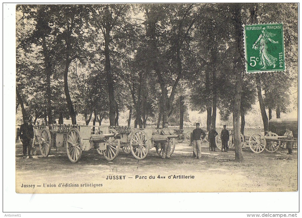 JUSSEY --Parc Du  4 Eme D'Artillerie - Autres & Non Classés