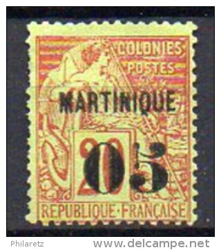 Martinique N° 4 Neuf (*) (neuf SANS Gomme) - Cote Neuf * : 20€ - Neufs