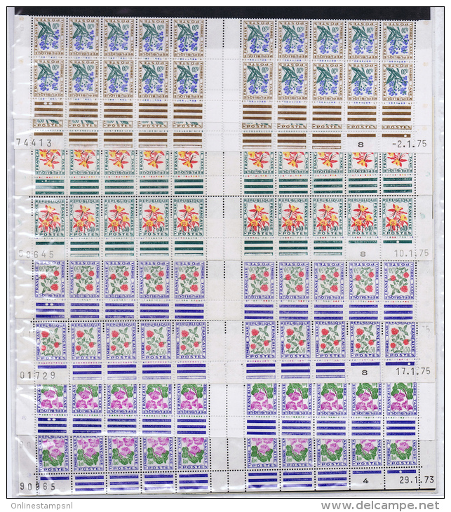 Coins Datés, 14 Strips, Part Of Sheets, MNH/** Timbre Tax - 1970-1979