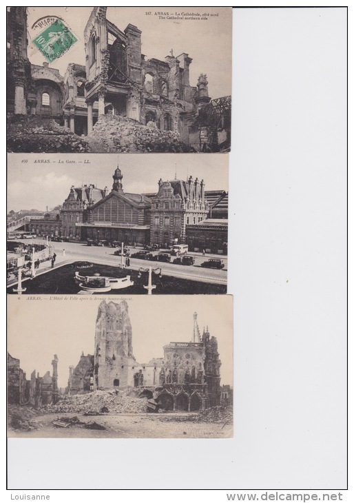 13 / 11 / 79  - Lot   DE  9  CPS  D' ARRAS  - Toutes  Scandées - 5 - 99 Cartes