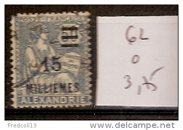 Alexandrie 62 Oblitéré Côte 3.75 € - Neufs
