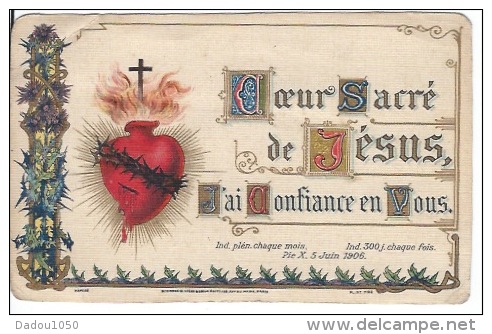 Image Pieuse 1906 - Images Religieuses