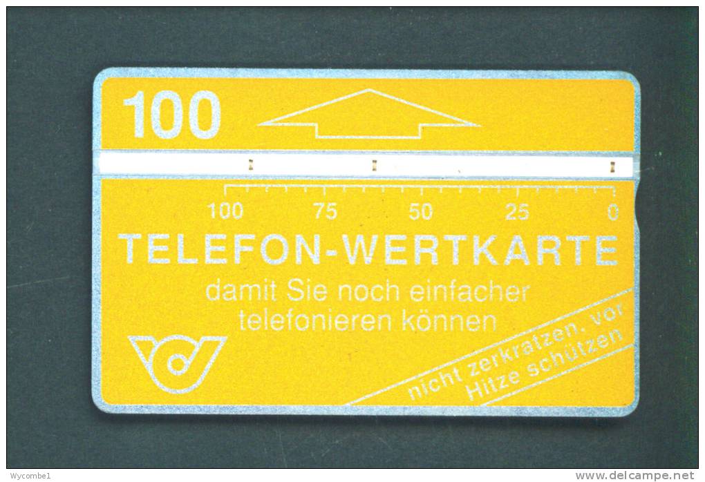 AUSTRIA  -  Optical Phonecard As Scan - Austria