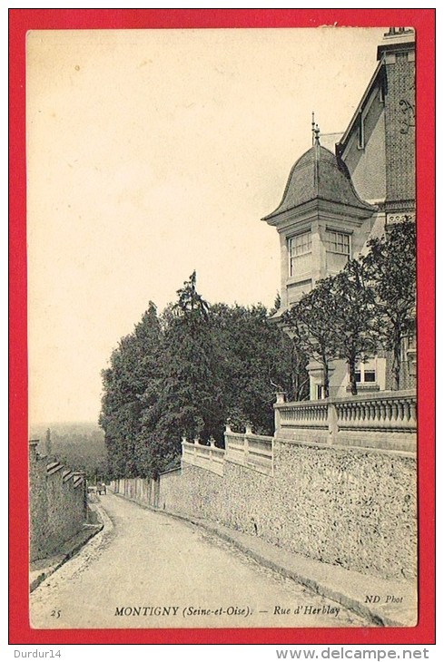 Val-d'Oise - MONTIGNY - Rue D'Herblay - Montigny Les Cormeilles