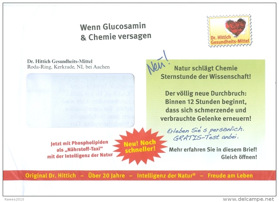 BRD Kerkrade Bei Aachen Infopost Dr. Hittich Gesundheitsmittel - Pharmacy