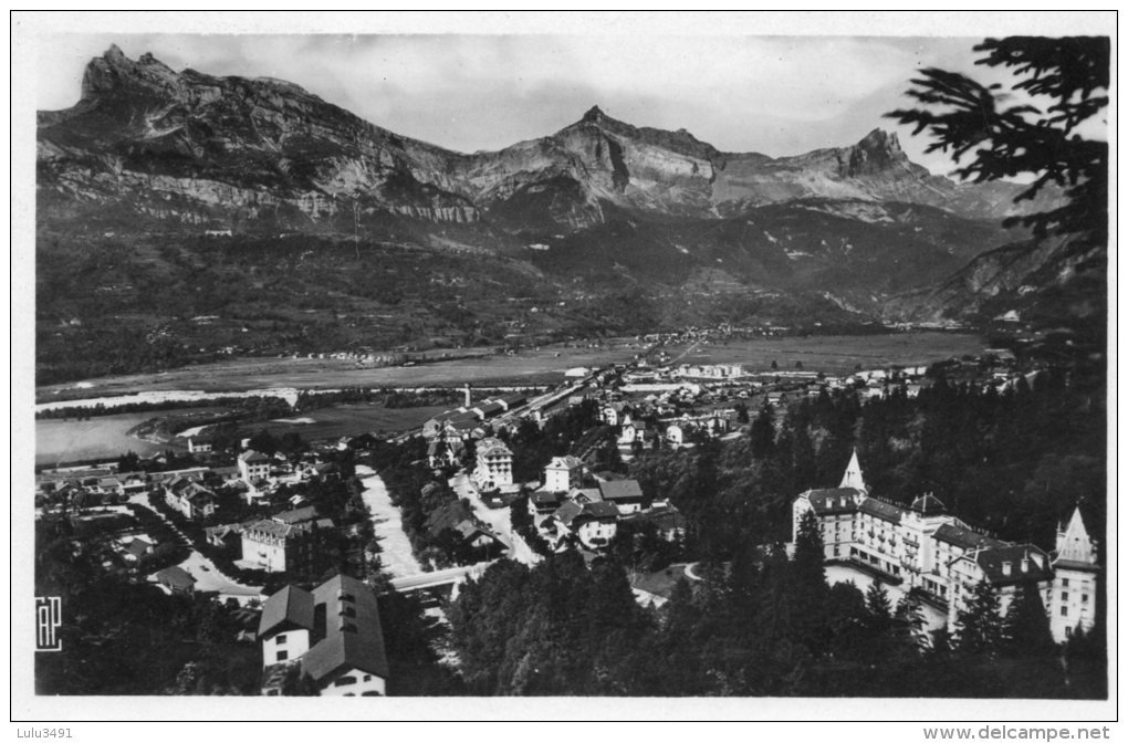 CPSM - Le FAYET (74)  - Vue Générale Et Aiguilles De Warens Et De Platé - Vacheresse