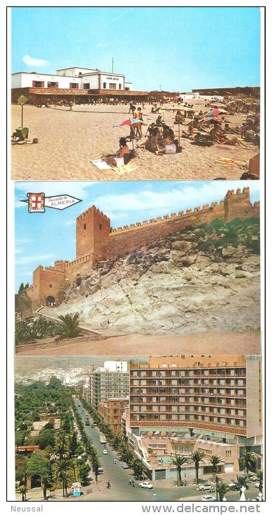 3 Tarjeta Postal De Almeria. - Almería