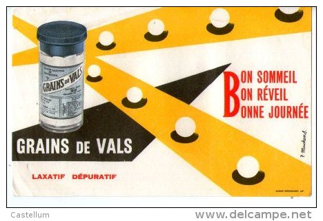 BUVARD-grains De Vals - Chemist's