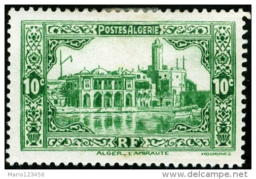 ALGERIA, COLONIA FRANCESE, FRENCH COLONY, EDIFICI, AMMIRAGLIATO, 1936, FRANCOBOLLO NUOVO (MLH*), Scott 83 - Neufs