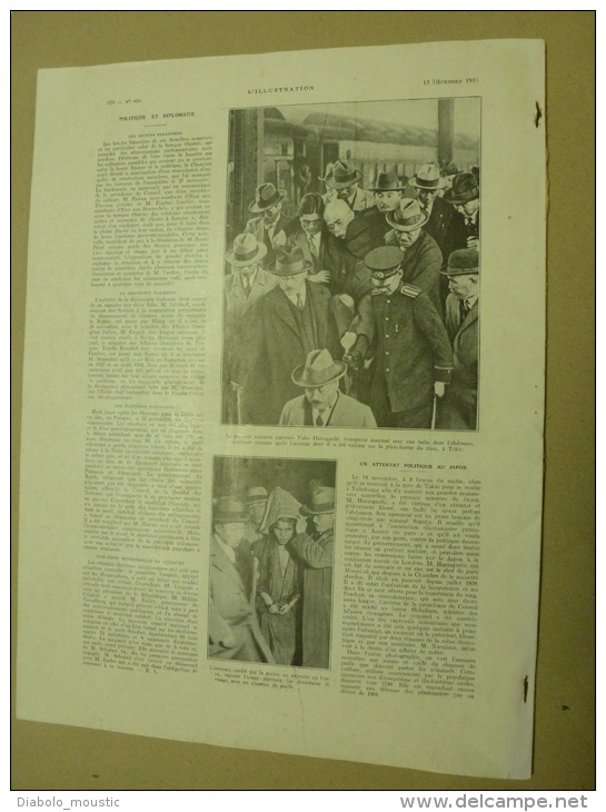 13 décembre 1930  Exposition internationale de l'AERONAUTIQUE