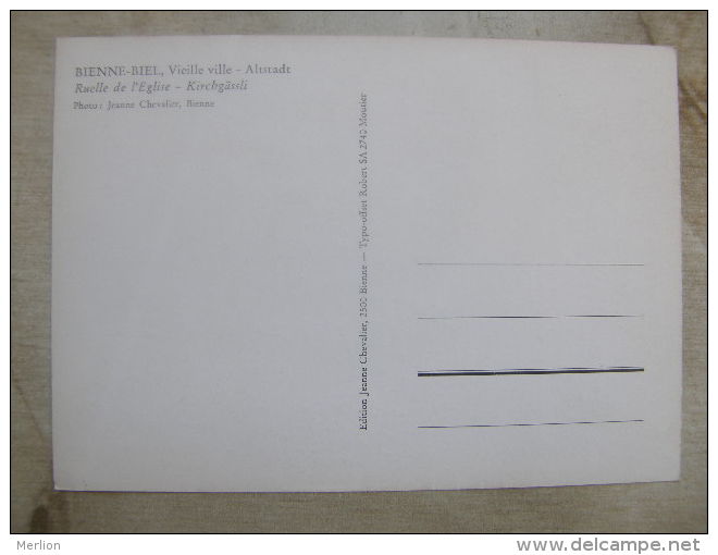 CH Suisse  Bienne - Biel   D112274 - Other & Unclassified