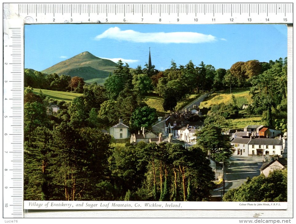 IRELAND -   WICKLOW -  Village Of Enniskerry, And Sugar Loaf Mountain Co. - Wicklow