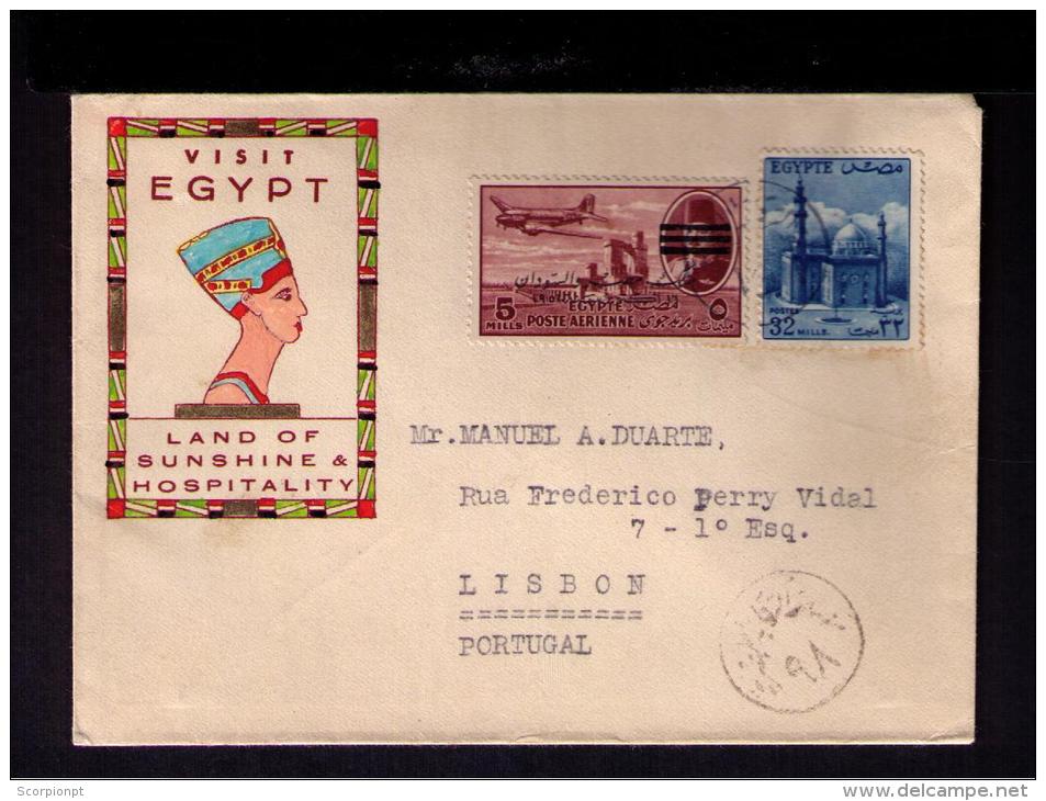 Égypte Afric Airmail Covers Monuments Egyptologie Sp2493 - Egyptologie