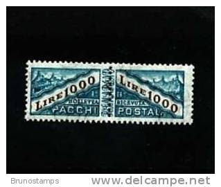 SAN MARINO - 1967  PARCEL POST  Lire 1000   MINT NH - Parcel Post Stamps