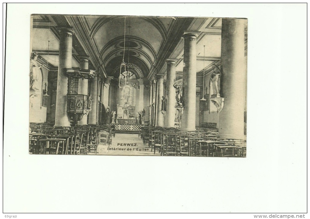 Perwez Intérieur De L'Eglise - Perwez