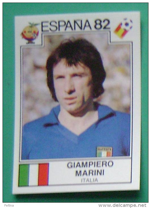 GIAMPIERO MARINI ITALY SPAIN 1982 #136 PANINI FIFA WORLD CUP STORY STICKER SOCCER FUSSBALL FOOTBALL - Edizione Inglese