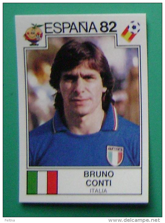 BRUNO CONTI ITALY SPAIN 1982 #139 PANINI FIFA WORLD CUP STORY STICKER SOCCER FUSSBALL FOOTBALL - Edición  Inglesa