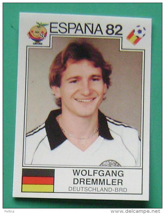 WOLFGANG DREMMLER GERMANY SPAIN 1982 #149 PANINI FIFA WORLD CUP STORY STICKER SOCCER FUSSBALL FOOTBALL - Edizione Inglese