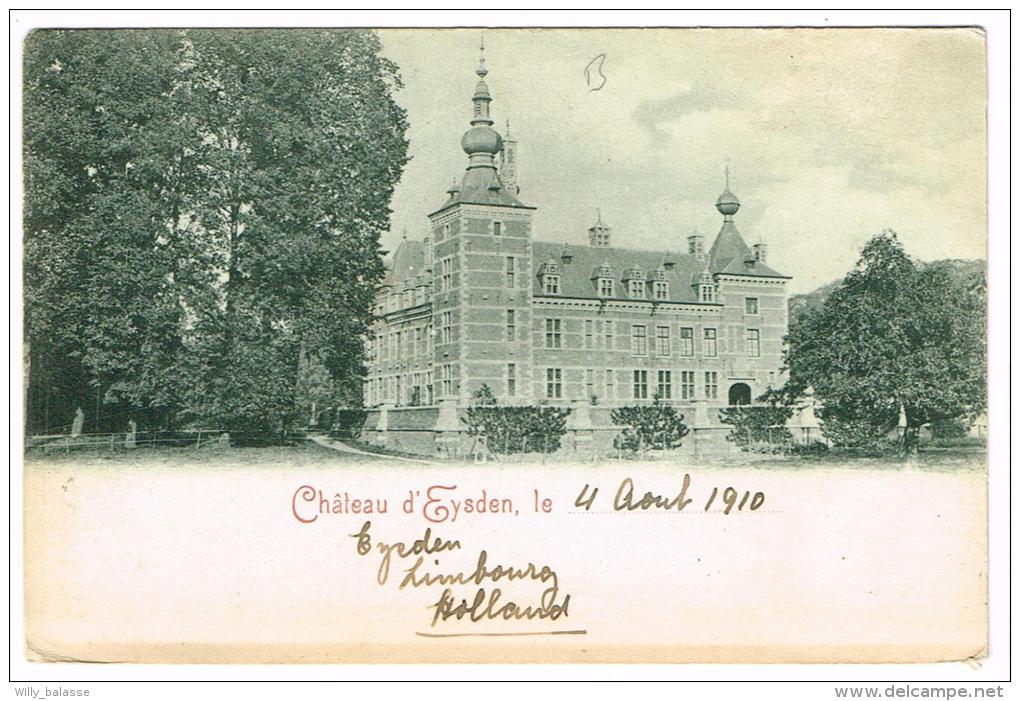 "Château D'Eysden Le 4 Ooût 1910" Eisden - Maasmechelen