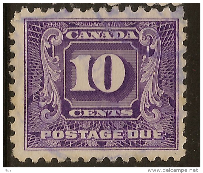 CANADA 1930 10c Postage Due SG D13 U ZM515 - Postage Due