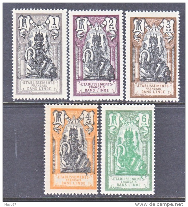 FRENCH INDIA  80-4  * - Unused Stamps