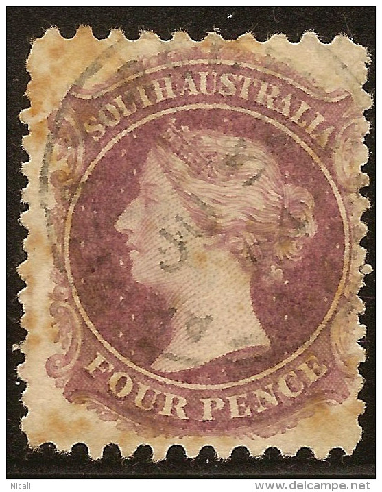 SOUTH AUSTRALIA 1870 4d QV SG 103 U ZV26 - Oblitérés