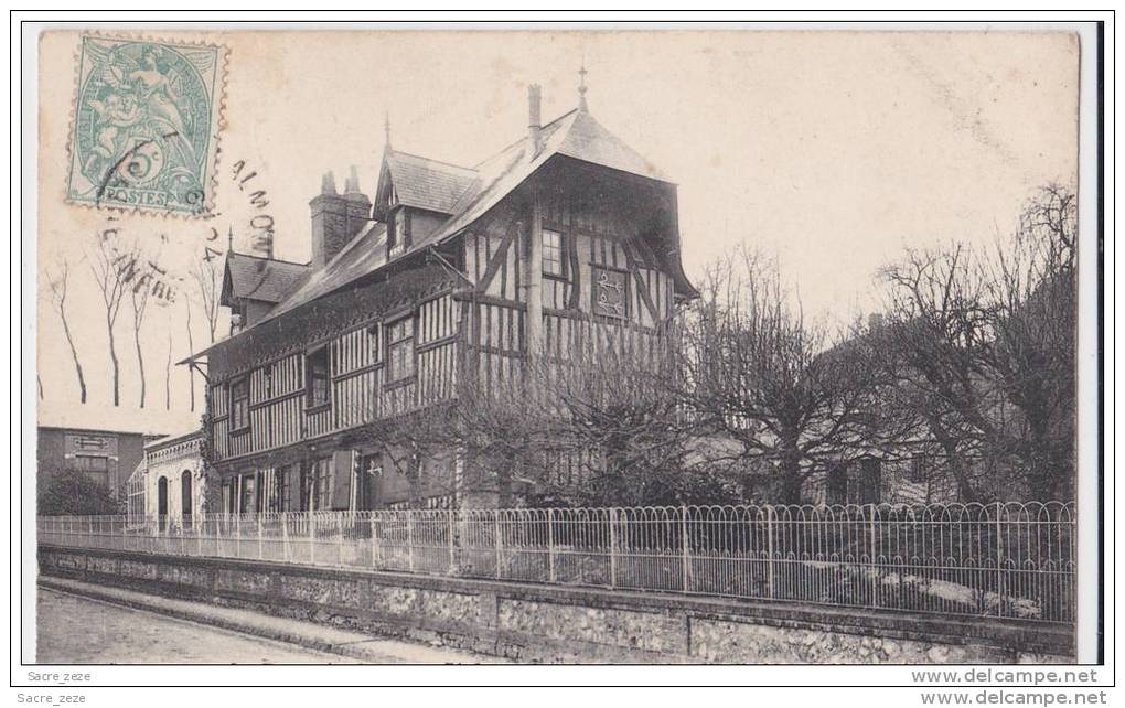 VALMONT(76)1905-la Concorde-vieille Maison Normande - Valmont