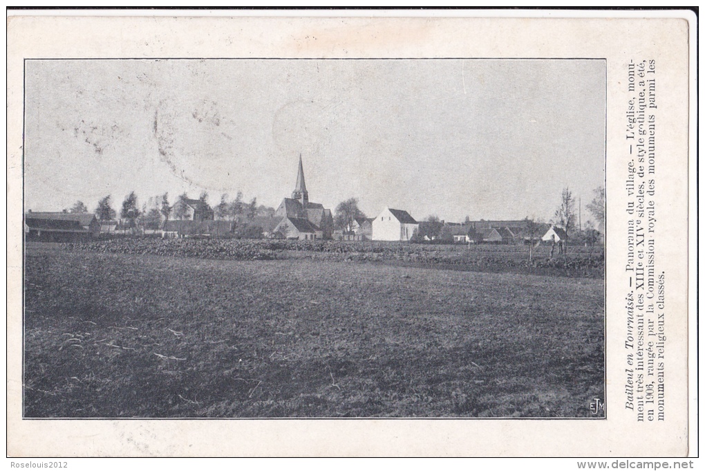 BAILLEUL-EN-TOURNAISIS : Panorama Du Village - Estaimpuis