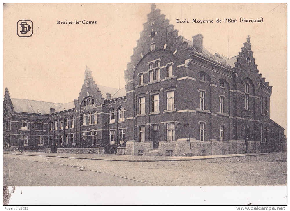 BRAINE-LE-COMTE : école Moyenne De L'état (garçon) - Braine-le-Comte