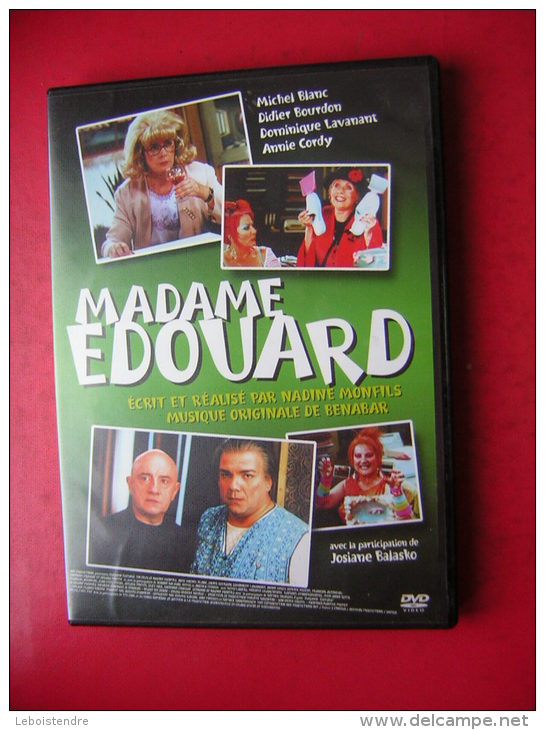DVD MADAME EDOUARD DE NADINE MONFILS AVEC  MICHEL BLANC DIDIER BOURDON DOMINIQUE LAVANANT ANNIE CORDY  MUSIQUE BENABAR - Comédie