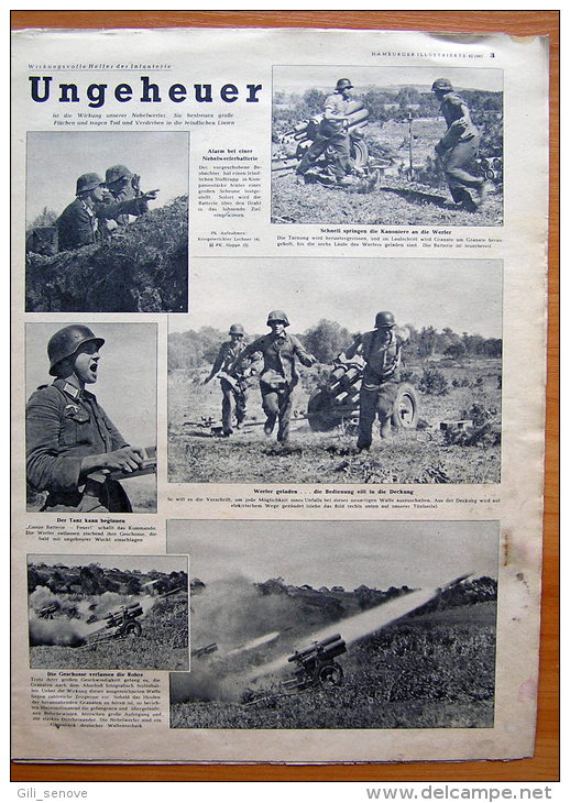 Hamburger Illustrierte No. 42 / Germany WWII /23 October 1943 - Duits