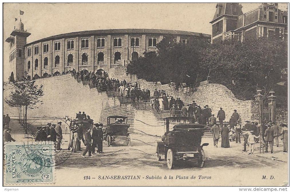 8360 - San Sebastian  Subida à La Plaza De Toros - Guipúzcoa (San Sebastián)