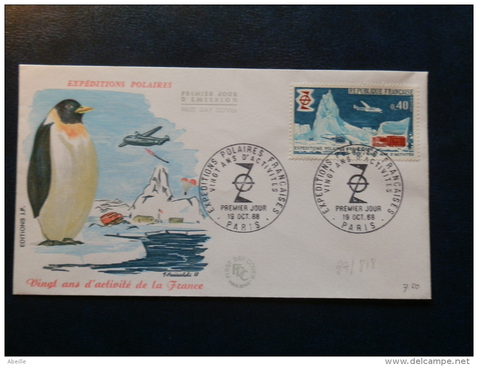 37/818      FDC   FRANCE - Onderzoeksprogramma's