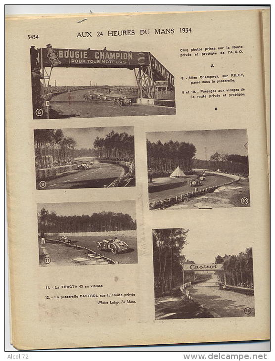 REVUE Des USAGERS De La ROUTE : LE MANS 10 Pages Sur Les 24h , 2 Pages Sur Le Golf - 1900 - 1949