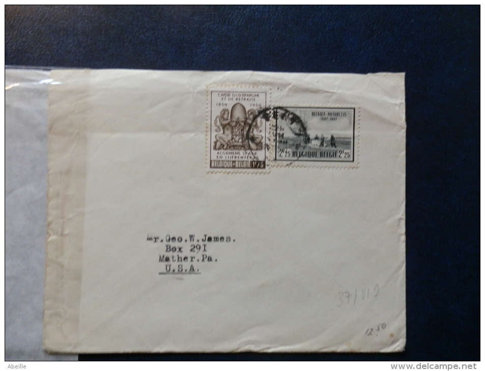 37/819     LETTRE BELGE - Altri & Non Classificati