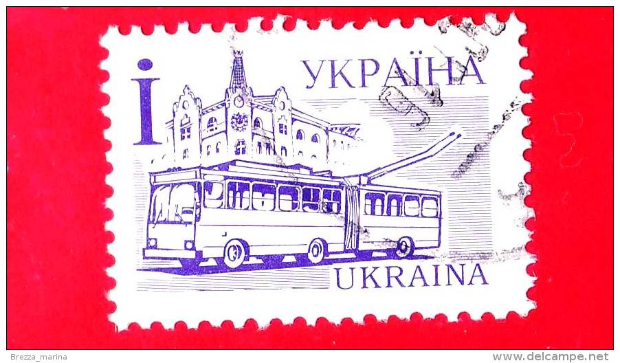 UCRAINA - Usato -  2006 - Trasporti - Filobus - Trolleybus - I - Ukraine