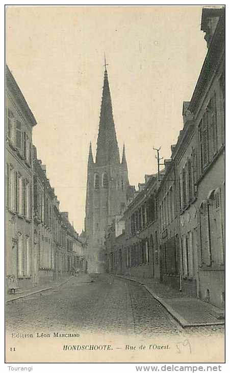 Oct13 509 : Hondschoote  -  Rue De L'Ouest - Hondshoote