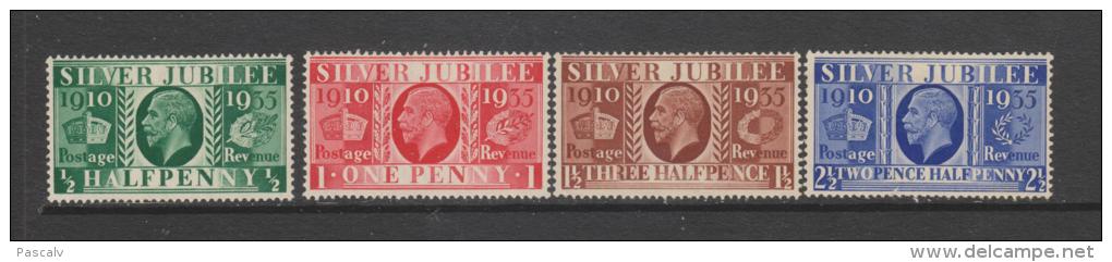 Yvert 201 / 204 * Neuf Avec Charnière - Unused Stamps