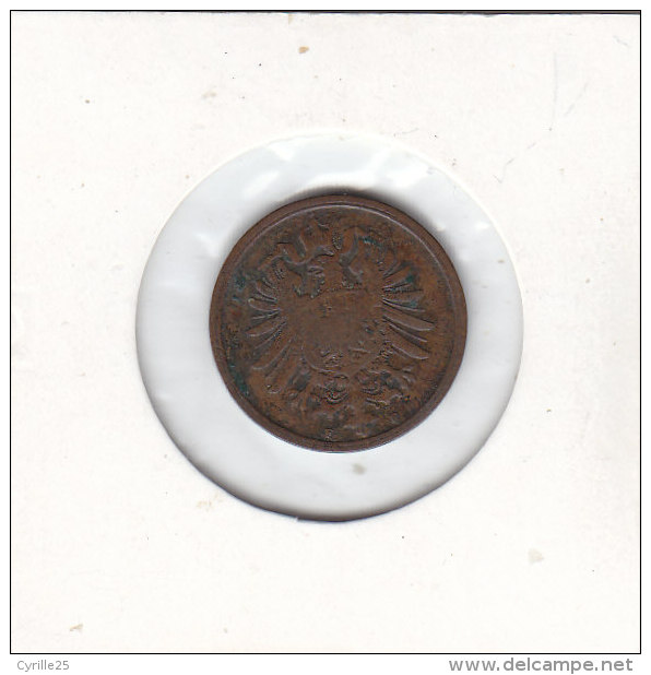 2 PFENNIG  Bronze 1876 F - 2 Pfennig