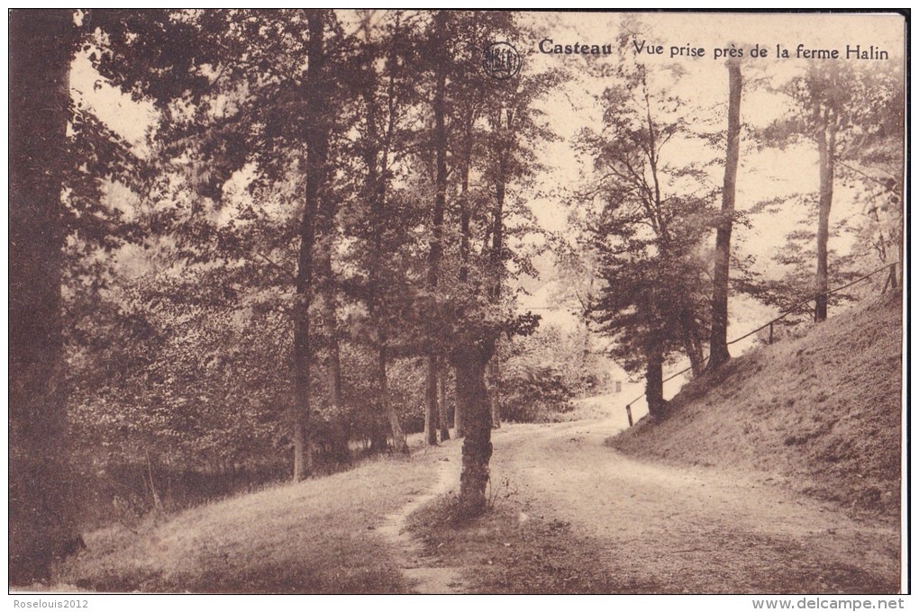 CASTEAU :vue Prise Près De La Ferme Halin - Soignies