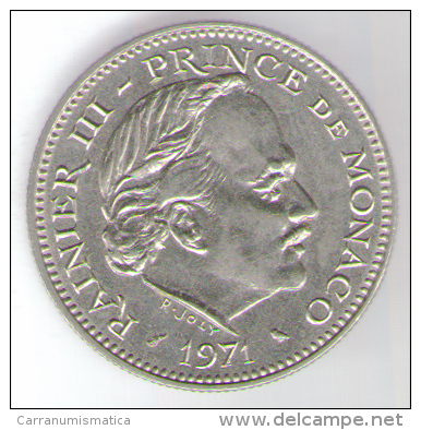 MONACO 5 FRANCS 1971 - 1960-2001 Nouveaux Francs