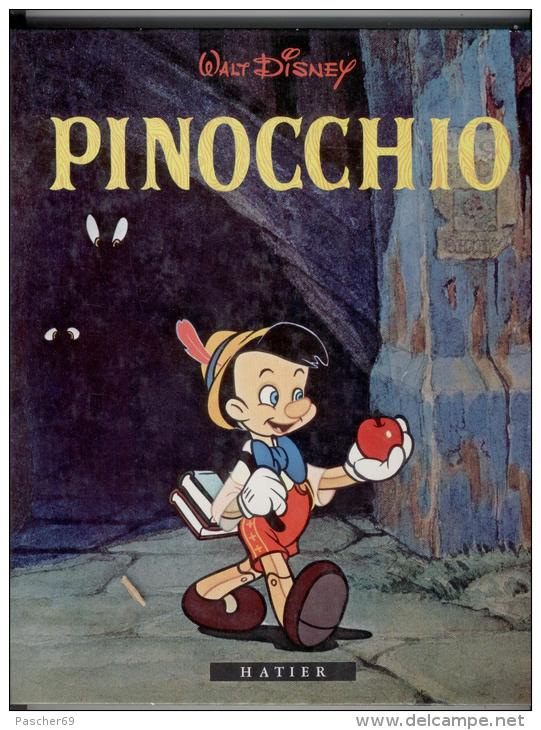 PINOCCHIO  WALT DISNEY   (HATIER) Livre De 59 Pages (5 Scans) N°5 - Disney