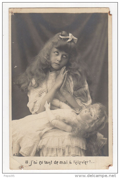 Série: Moi Je Suis Née Dans Une Rose N° 3 J'ai Eu Tant De Mal à L'élever / Voyagé 1904 - Humorous Cards