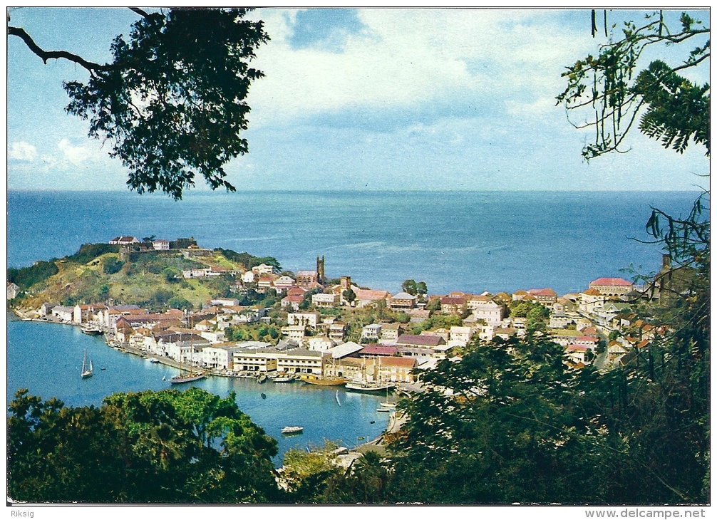 Grenada - Inter-island Scooners In The Inner Harbour    St- George    A-3026 - Grenada