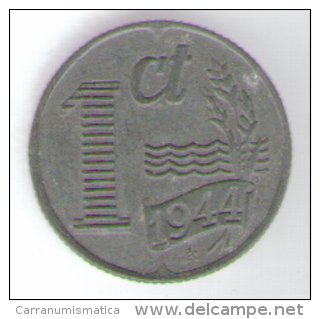 PAESI BASSI 1 CENT 1944 - 1 Cent